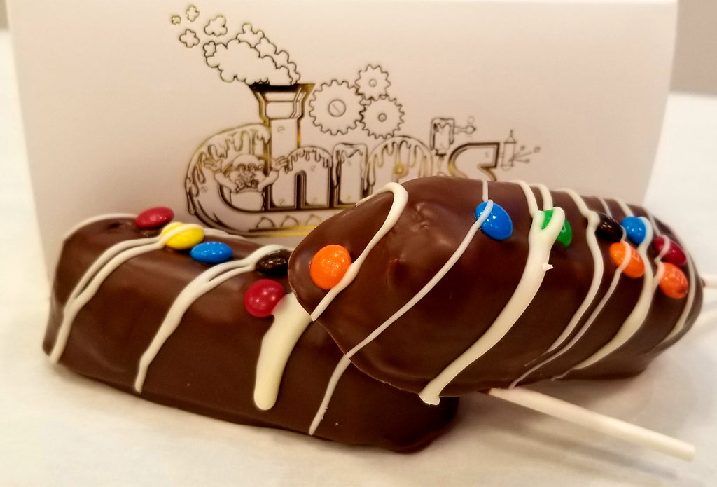 Milk Chocolate Covered Twinkies with M&Ms (2)