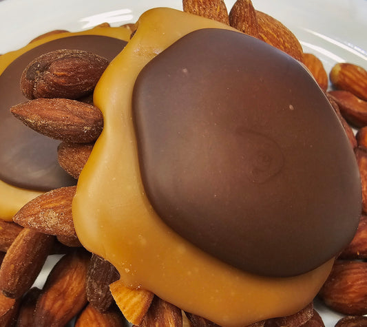 Milk Chocolate Almond Turtles