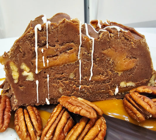 Turtle Cheesecake Fudge
