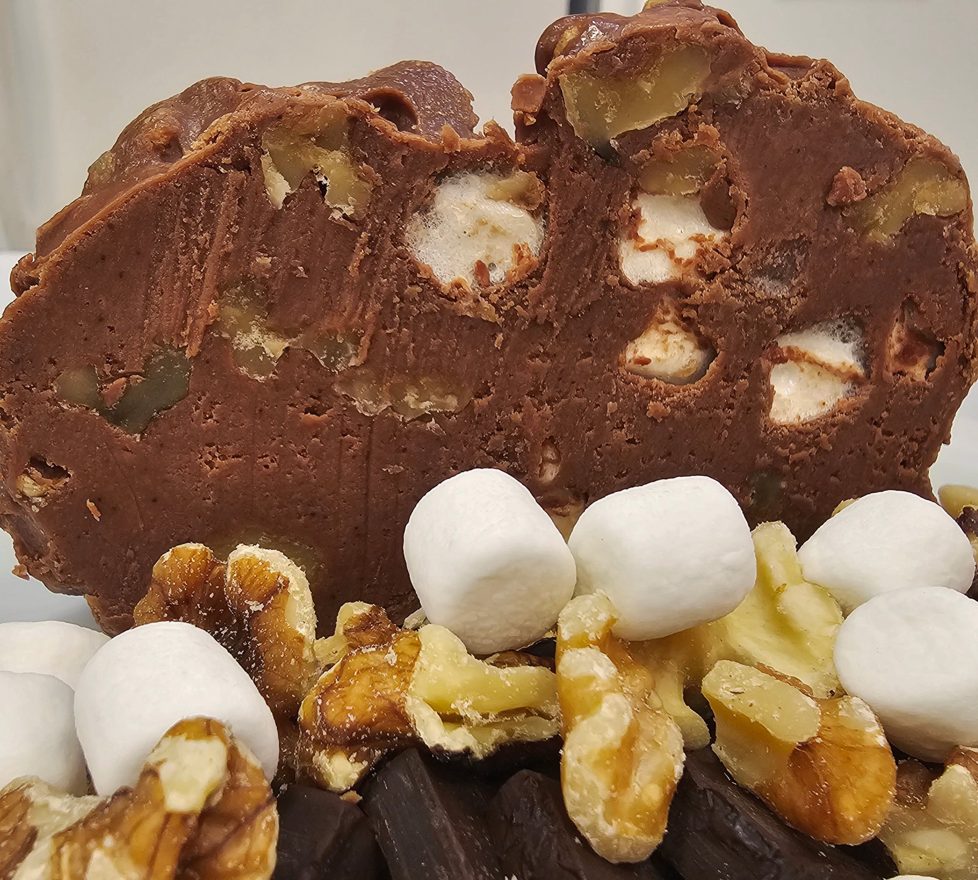 Rocky Road Fudge